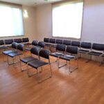 施工中の待合室の様子