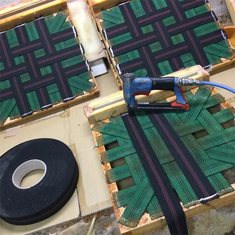 座面 Sバネ・エラストベルト・メッシュ交換